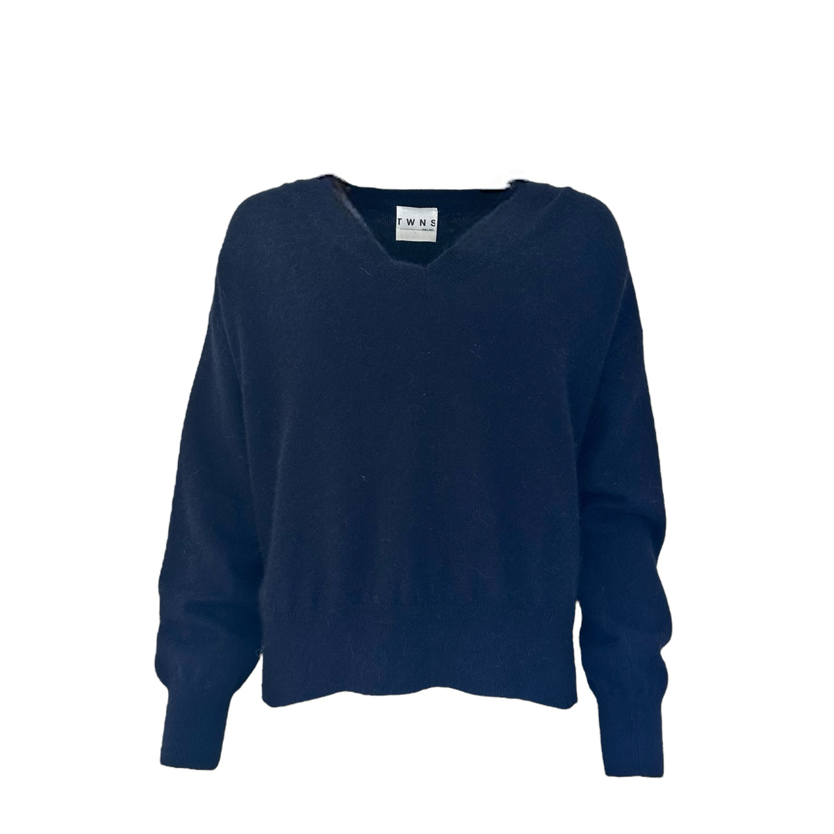 TWNS the label knitted pullover long-sleeved v-neck with   Kn2303 Boulder