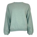 TWNS the label Colorado knitted pullover long puffed sleeves round neck