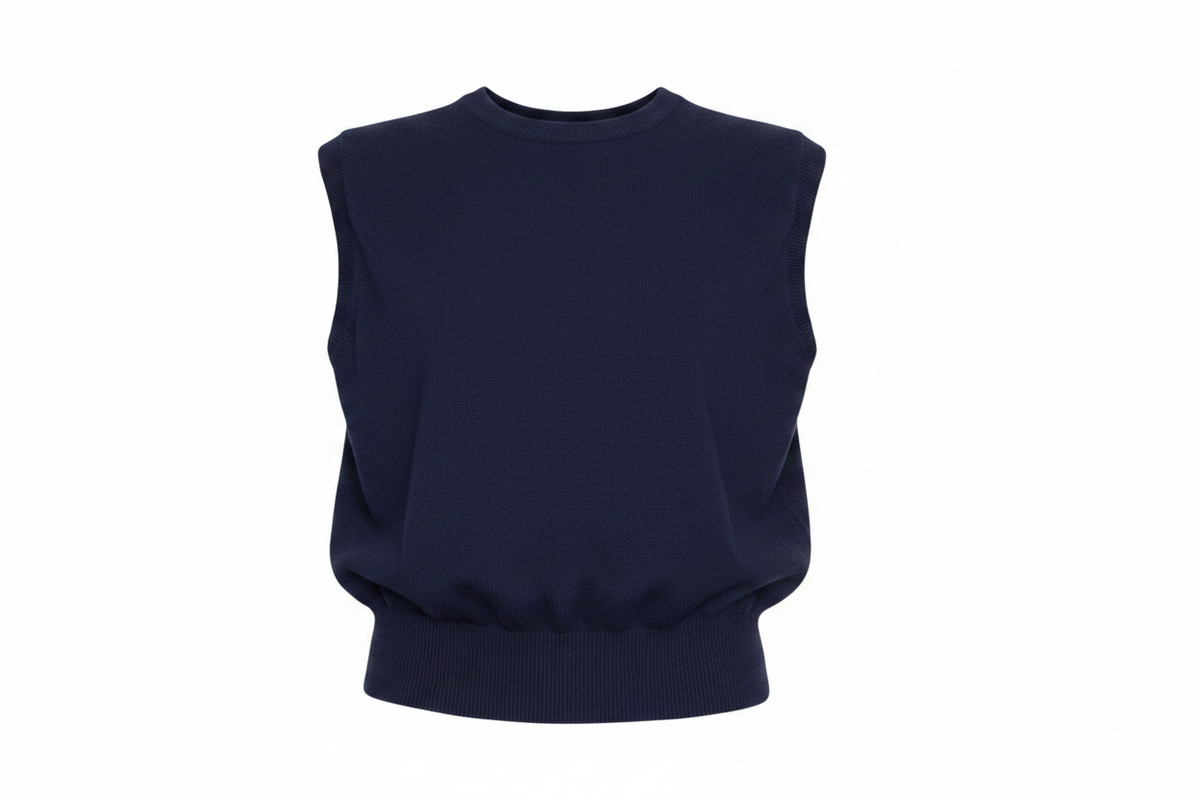 TWNS the label Durango knitted pullover sleeveless round-neck