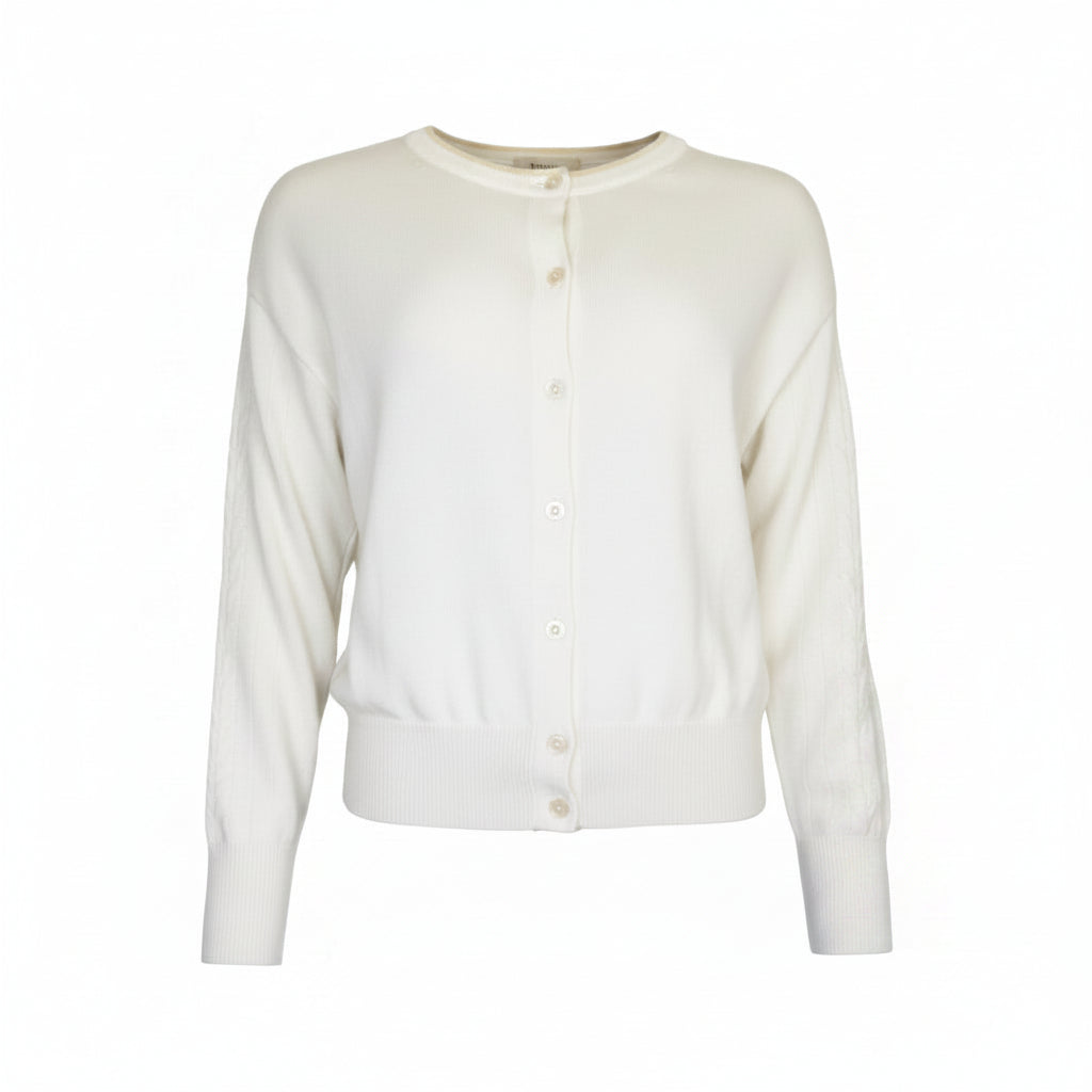 TWNS the label cardigan buttoned long-sleeved round-neck MONTROSE