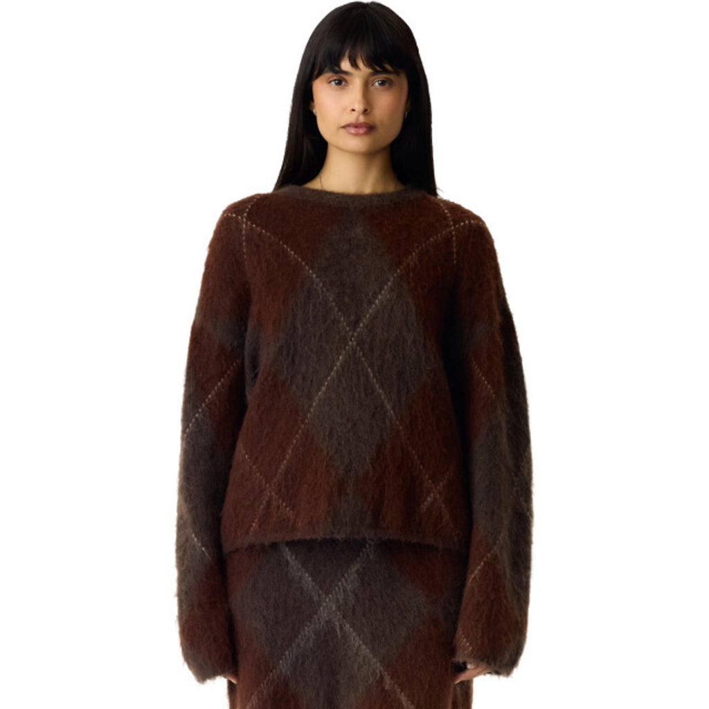 YAS yasargy mohair Knitted pullover