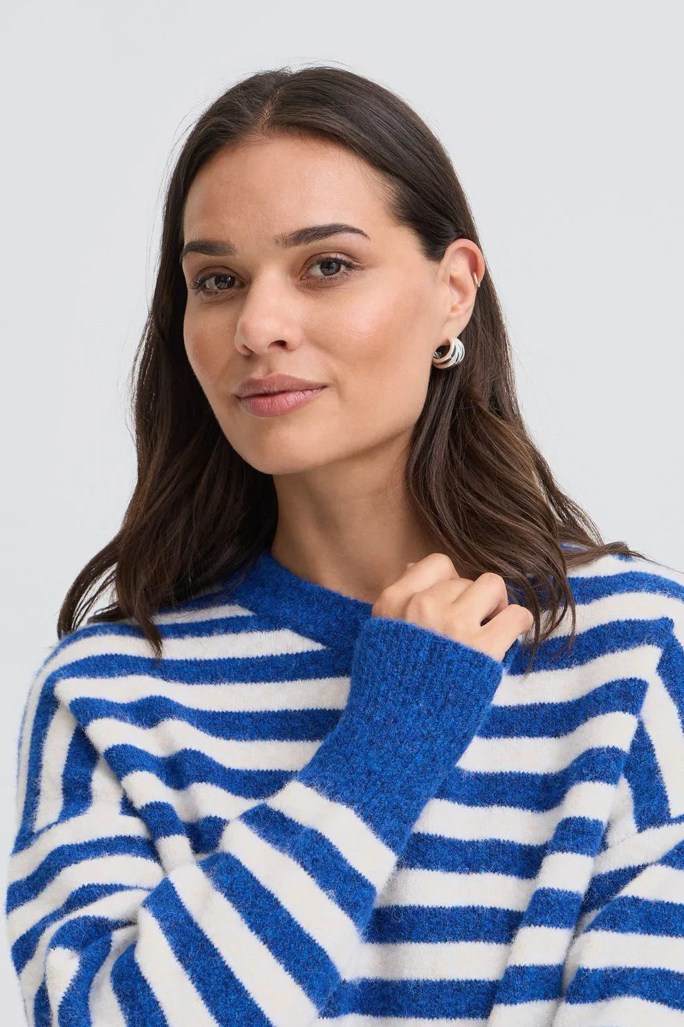 B.young Byomea crew knitted pull