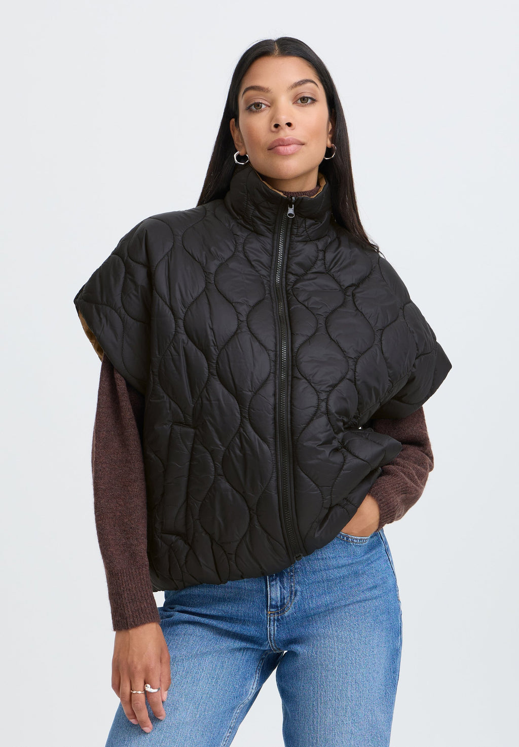 B.young waistcoat Vests Rev Byberta