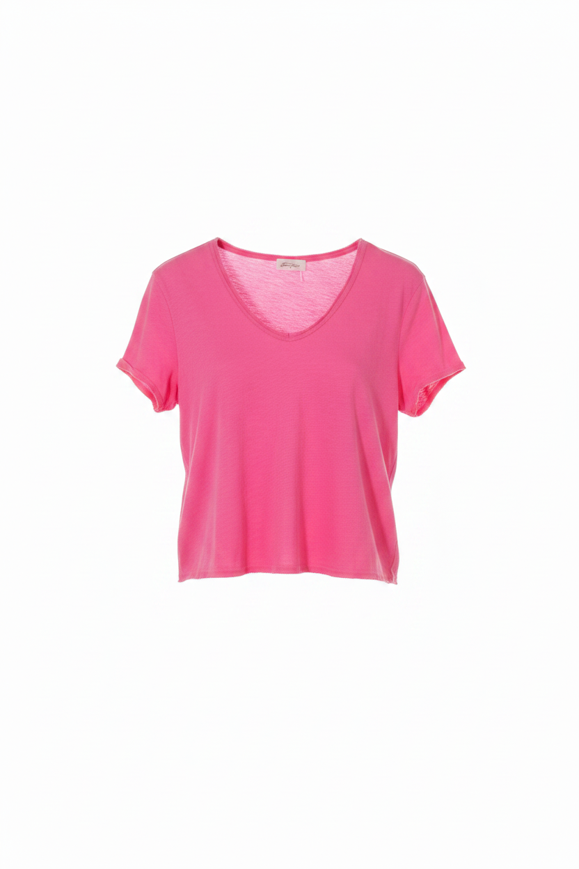 American vintage Sonoma V-Neck T-Shirt Son02AG26