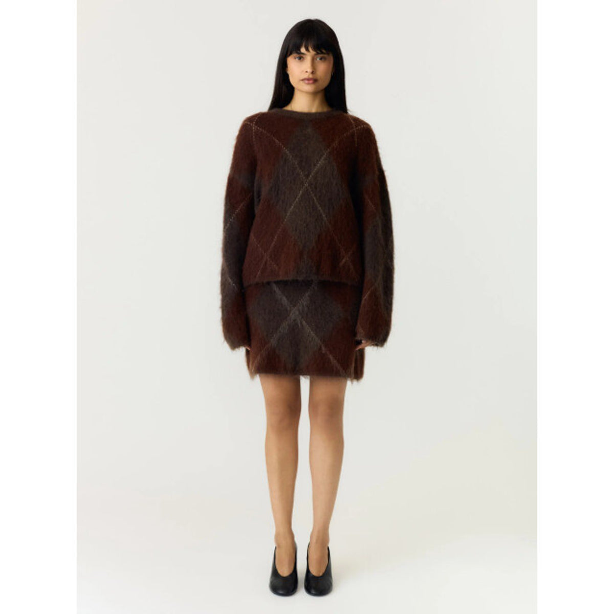 YAS yasargy mohair Knitted pullover
