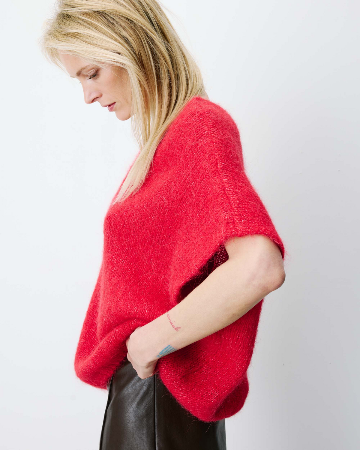 Grace & Mila knitted pull Atticus without sleeves