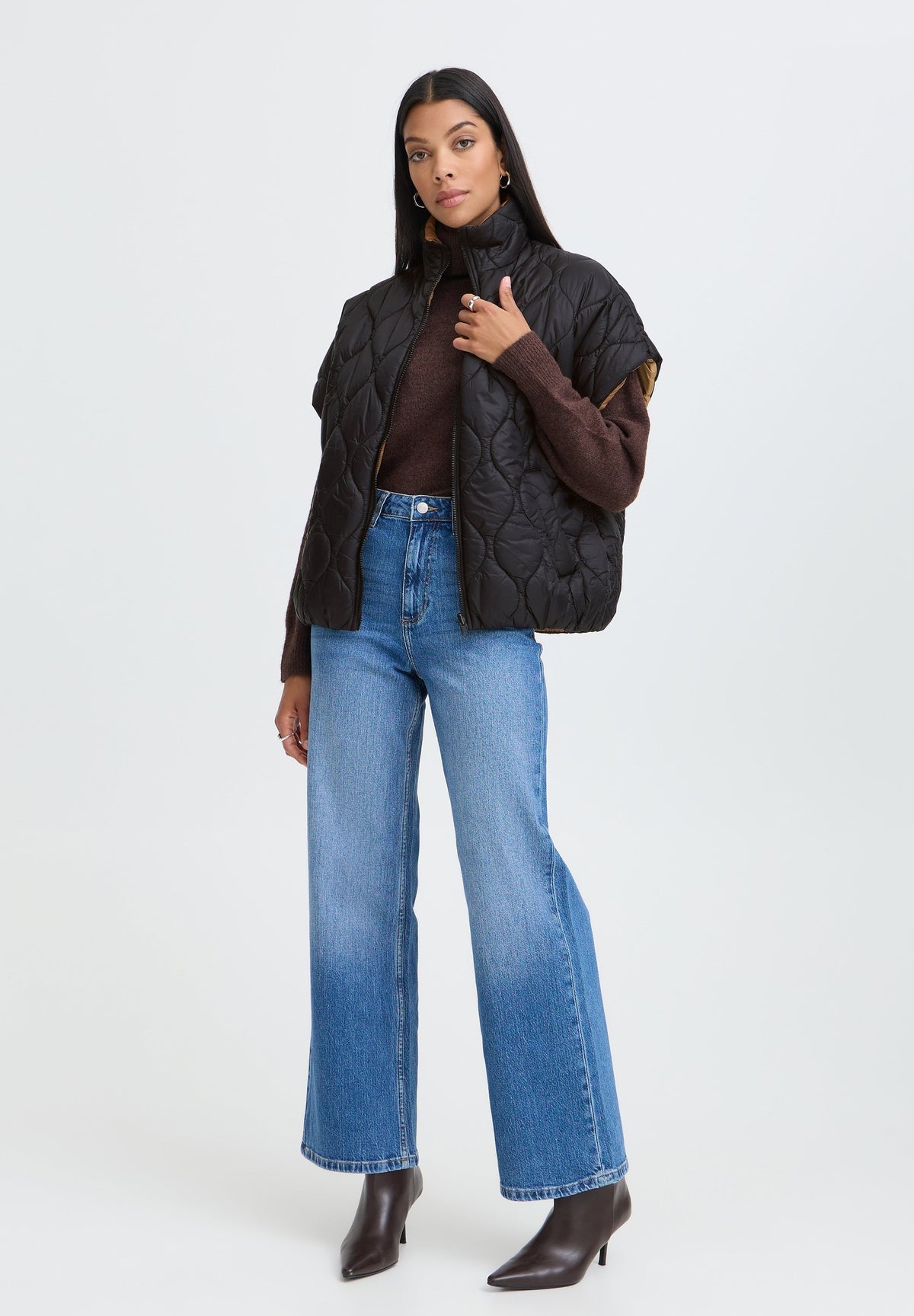 B.young waistcoat Vests Rev Byberta