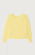 American vintage Pull ML Col Bateau Orage/Chin DAM225H26
