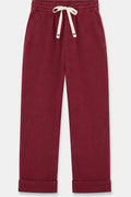 LAURE+MAX Pants Primo met elastische tailleband en strop