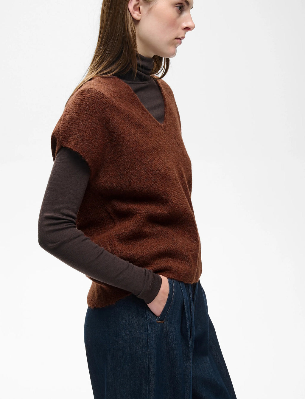 InWear pull Gunaiw knitted without sleeves