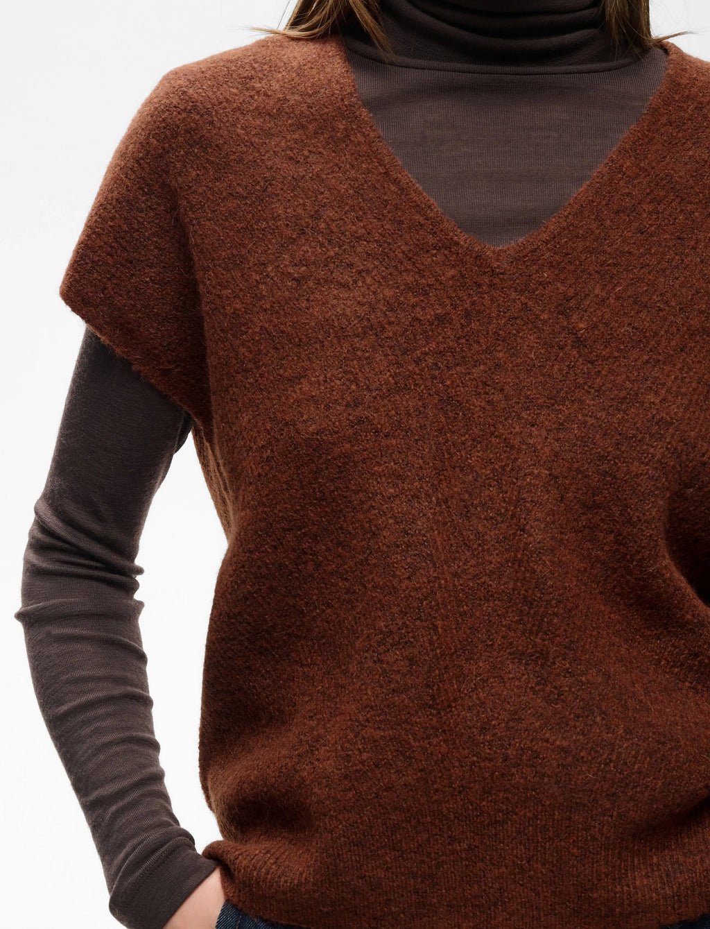 InWear pull Gunaiw knitted without sleeves